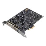Creative sound blaster audigy rx - carte son - 24 bits - 192 khz - 106 db rapport signal  bruit - 7. ...