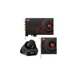 Creative sound blaster zxr - carte son avec module d'extension - 24 bits - 192 khz - 124 db rapport signal ...