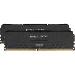 Crucial ballistix bl2k8g32c16u4b 3200 mhz, ddr4, dram, mmoire kit pour pc de gamer, 16go (8go x2), cl16, ...