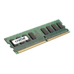 Crucial - ddr2 - module - 1 go - dimm 240 broches - 667 mhz / pc2 - 5300 - cl5 - 1. 8 v - m�moire sans ...