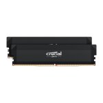 Crucial memoire ram ddr5 pro - overclocking edition - kit 64gb (2 x 32go) - 6400 mt / s - cl40 - udimm ...