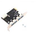 Cuque carte extension usb 3. 0 adaptateur pcie vers usb 3. 0 4 ports usb 3. 0 carte extension pcie vers ...
