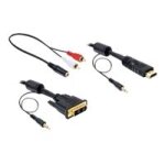 Delock 84455 c�ble vid�o et adaptateur 2 m dvi - d hdmi noir