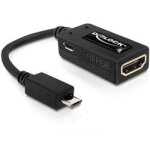 Delock - adaptateur audio / vid�o - micro - usb de type b m�le pour hdmi, micro - usb de type b femelle ...