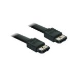 Delock - c�ble esata - serial ata 150 / 300 - esata (f) pour esata (f) - 1 m
