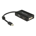 Delock delock adapter mini displayport 1. 1 male > vga / hdmi / dvi female passive - convertisseur vid�o ...