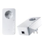 Devolo dlan 1200 + - starter kit - pont - gige, homeplug av (hpav) - branchement mural (pack de 2)