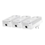 Devolo dlan 500 avplus network kit - kit de rseau - pont - homeplug av (hpav) - branchement mural (pack ...