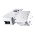 Devolo dlan 550 wifi - starter kit - adaptateur cpl - homeplug av (hpav), ieee 1901 - wi - fi - 2, 4 ...