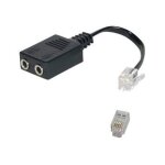 Dexlan - prise de casque micro - jack mini femelle pour rj - 9 mâle - 10 cm Dexlan - prise de casque micro - jack mini femelle pour rj - 9 mâle - 10 cm