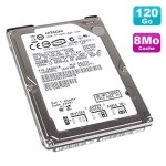 Disque dur 120go ide ata 2. 5  hitachi hts541612j9at00 5400rpm 8mo pc portable
