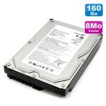 Disque dur 160go 3. 5  sata iii seagate barracuda st3160316as 7200. 12 8mo 6gb / s