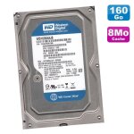 Disque dur 160go sata 3. 5  wd caviar blue wd1600aajs - 60z0a0 7200rpm 8mo