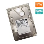 Disque dur 1to sata ii 3. 5  toshiba mk1002tskb hdd3b04czk51 mt2a 7200rpm 64mo