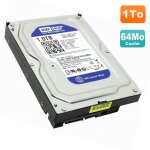 Disque dur 1to western digital blue sata 3. 5  wd10ezex - 00wn4a0 64mo 7200 rpm
