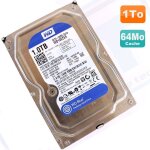Disque dur 1to western digital blue sata 3. 5  wd10ezex 75zf5a0 64mo 7200 rpm