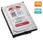 Disque dur 1to western digital nasware 3. 0 sata 3. 5  wdred wd10efrx - 68pjcn0 64mb