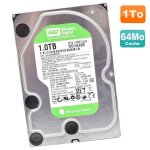 Disque dur 1to western digital wd10ears - 22y5b1 3. 5  sata caviar green 5400 64mo