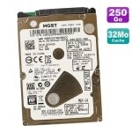 Disque dur 250go sata 2. 5 hgst hts725025a7e630 0hyk2d z7k500 - 250 0j43112 32mo Disque dur 250go sata 2. 5 hgst hts725025a7e630 0hyk2d z7k500 - 250 0j43112 32mo