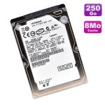 Disque dur 250go sata 2. 5  hitachi travelstar 5k500 b - 250 hts545025b9a300 8mo