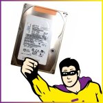 Disque dur 3. 5  300go sas hitachi hus153030vls300 0b22156 6gb / s 15000 tr / min
