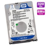 Disque dur 320go sata 2. 5  wd blue wd3200lpvx - 16v0tt3 cp650856 10601751406 8mo