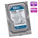 Disque dur 320go sata 3. 5  western digital caviar blue wd3200aajs - 00yzca0 8mo