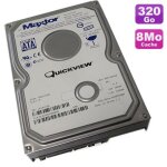 Disque dur 320go sata ii 3. 5  maxtor diamondmax 10 6l320s0 7200rpm 8mo