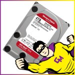 Disque dur 4to 3. 5  western digital wd40efrx sata iii 6 gbps hdd 5400tr / min
