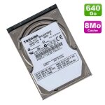 Disque dur 640go sata 2. 5  toshiba mk6459gsxp hdd2j52 5400rpm pc portable 8mo