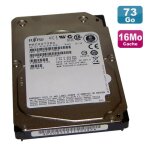 Disque dur 73go 2. 5  sas fujitsu mbc2073rc ca06771 - b20300dl dell 0rw675 d505
