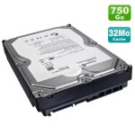 Disque dur 750go sata 3. 5  seagate st3750528as barracuda 7200. 12 32mo