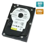 Disque dur 80go ide ata 3. 5 western digital caviar wd800bb 7200rpm 2mo Disque dur 80go ide ata 3. 5 western digital caviar wd800bb 7200rpm 2mo
