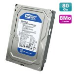 Disque dur 80go sata 3. 5  western digital caviarblue wd800aajs - 60m0a0 7200rpm 8mo