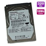 Disque dur pc portable 320go sata 2. 5 toshiba mk3261gsyn 7200rpm 16mo Disque dur pc portable 320go sata 2. 5 toshiba mk3261gsyn 7200rpm 16mo