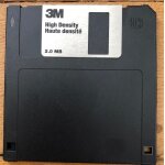 Disquette 3m haute densit 2. 0 mb