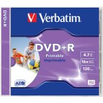 Dvd + r imprimable 16x certifié, en jewelcase Dvd + r imprimable 16x certifié, en jewelcase
