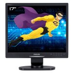 Ecran pc pro 17  philips 17s1sb lcd tft vga dvi 1280x1024 60hz vesa 43cm 5:4