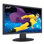 Ecran plat pc 22  philips 220ew8fb hew8220q lcd tft vga dvi 1680x1050 16:10