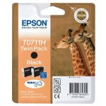 Epson giraffe double pack  girafe  (t0711h) - encre durabrite ultra n (hc)