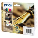 Epson multipack 16xl (stylo plume) - pack de 4 cartouches d'encre haute capacit� - noir, jaune, cyan, ...