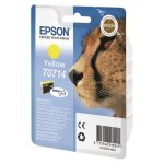 Epson t0714 - 5. 5 ml - jaune - original - blister - cartouche d'encre - pour stylus dx9400, sx115, sx210, ...