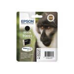 Epson t0891 - 5. 8 ml - noir - original - blister - cartouche d'encre - pour stylus s21, sx110, sx115, ...