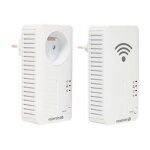 Essentielb cpl wifi 500 + duo - kit d'adaptation pour courant porteur homeplug av (hpav) - branchement ...