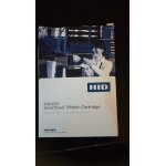 Fargo - noir - cassette de ruban d'impression avec rouleau de nettoyage - pour dtc 1000