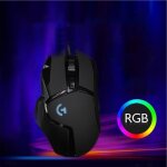 * - g502 souris m�canique de jeu filaire souris de jeu rvb conception ergonomique