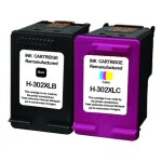 Generique cartouches compatibles hp 302xl (noir + couleur)