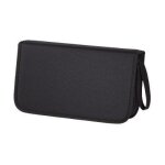 Hama cd / dvd nylon wallet 104 - portefeuille pour disques cd / dvd - 104 disques - nylon 600d - noir, ...