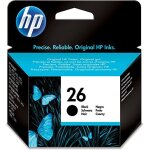 Hp 26 - 40 ml - large - noir - original - cartouche d'encre - pour designjet 600; deskjet 540; fax 200, ...