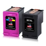 Compatible hp 301 xl cartouches d'encre pour hp envy 4500 4504 4505 4507 5530, hp deskjet 2540 2542 2510 ...